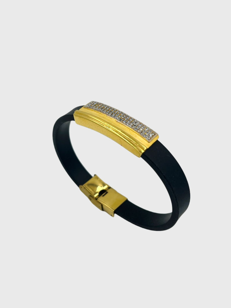 1 GRAM GOLD BELT BRACELET FOR MEN DESIGN A-333
