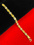 1 GRAM GOLD KOYLI BRACELET FOR MEN DESIGN A-345