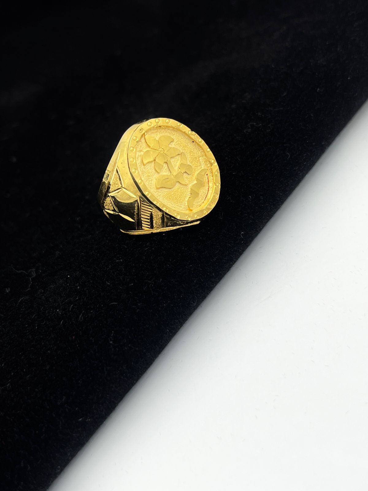 1 GRAM GOLD TREE RING FOR MEN DESIGN A-999
