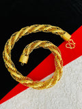 1 GRAM GOLD GOP RASSA CHAIN FOR MEN DESIGN A-654