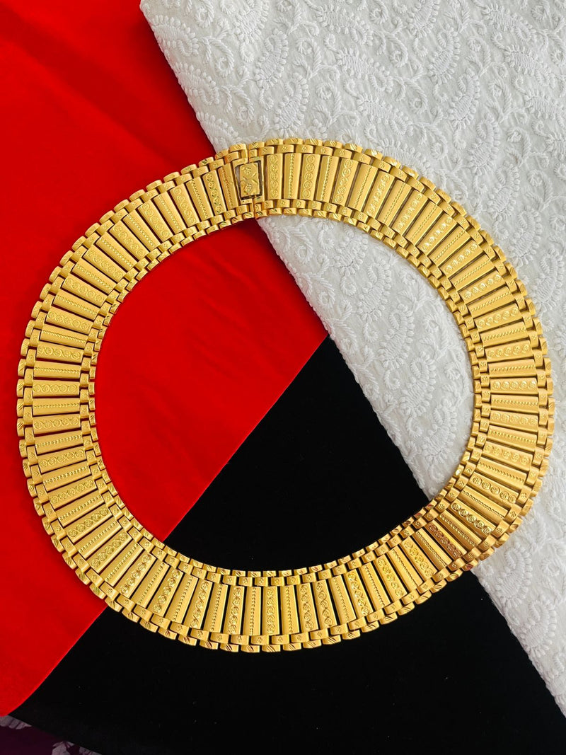1 GRAM GOLD BIG HEAVY CHAIN FOR MEN DESIGN A-656