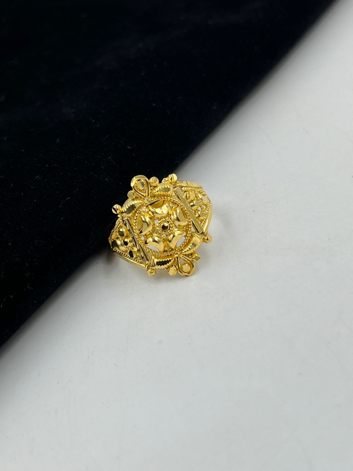 1 GRAM GOLD LADIES RING , WOMEN RING DESIGN A-20