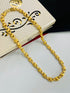 1 GRAM GOLD KOYLI CHAIN FOR MEN DESIGN A-670