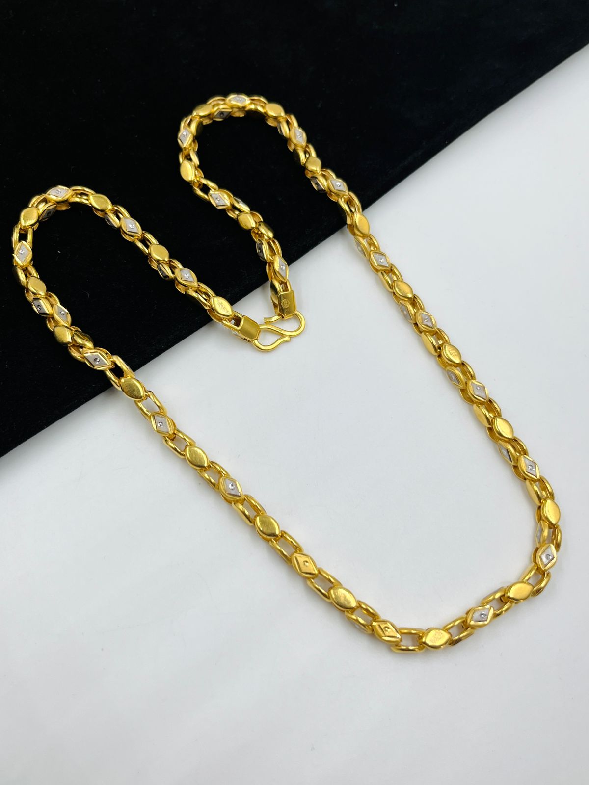 1 GRAM GOLD NEW FANCY CHAIN FOR MEN DESIGN A-681