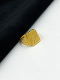 1 GRAM GOLD FORMING RAJWADI RING FOR MEN DESIGN A-1005