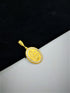 1 GRAM GOLD MAA VIHAT PENDANT FOR MEN DESIGN A-394