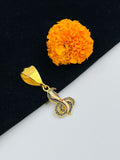 1 GRAM GOLD GOGA MAHARAJ PENDANT FOR MEN DESIGN A-459