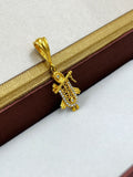 1 GRAM GOLD SHREENATHJI PENDANT FOR MEN DESIGN A-467