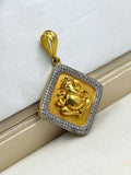 1 GRAM GOLD GANPATI BAPPA PENDANT FOR MEN DESIGN A-474