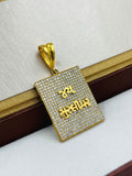 1 GRAM GOLD JAY MURLIDHAR PENDANT FOR MEN DESIGN A-486