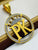 1 GRAM GOLD PK PENDANT FOR MEN DESIGN A-499