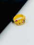 1 GRAM GOLD LADIES DIAMOND RING WOMEN RING DESIGN A-23