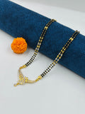 1 GRAM GOLD PLATING 2 LINE LADIES MANGALSUTRA FOR WOMEN DESIGN A-2