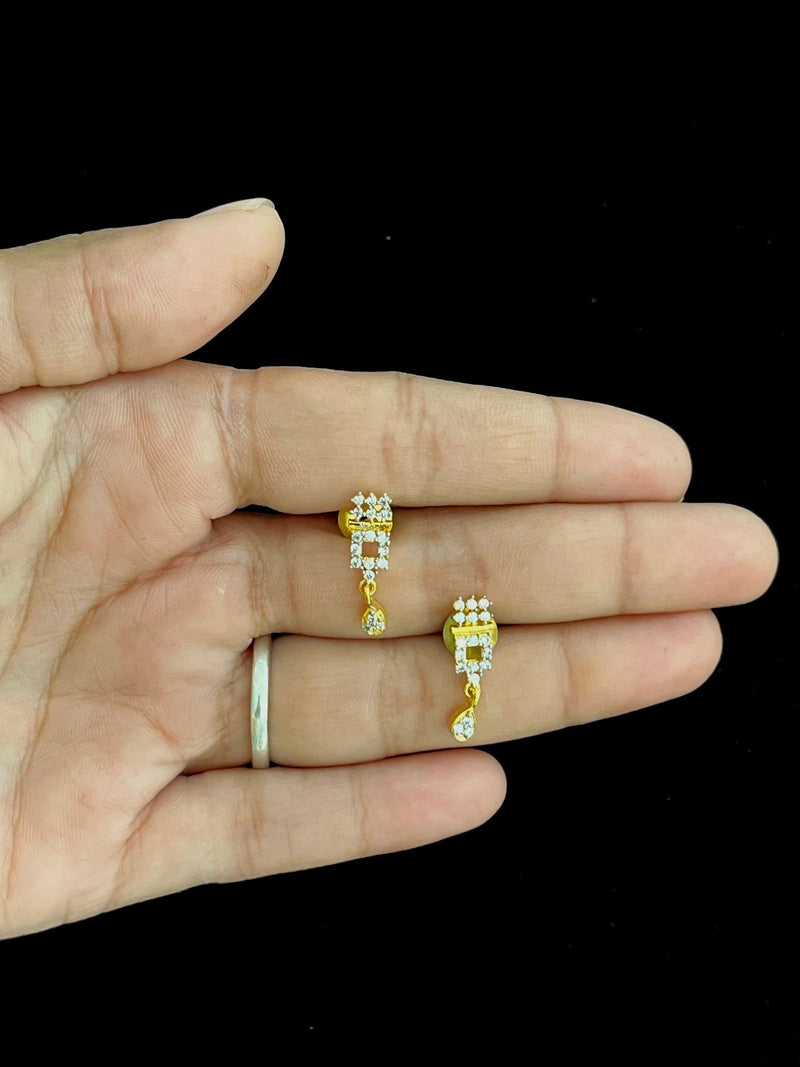 1 GRAM GOLD LADIES EARING FOR WOMEN DESIGN A-49