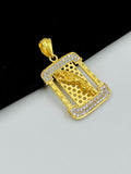 1 GRAM GOLD JAGUAR PENDANT FOR MEN DESIGN A-506