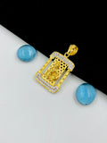 1 GRAM GOLD KRISHNA WITH MATUKI PENDANT FOR MEN DESIGN A-509