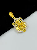 1 GRAM GOLD PLATED KRISHNA PENDANT FOR MEN DESIGN A-520