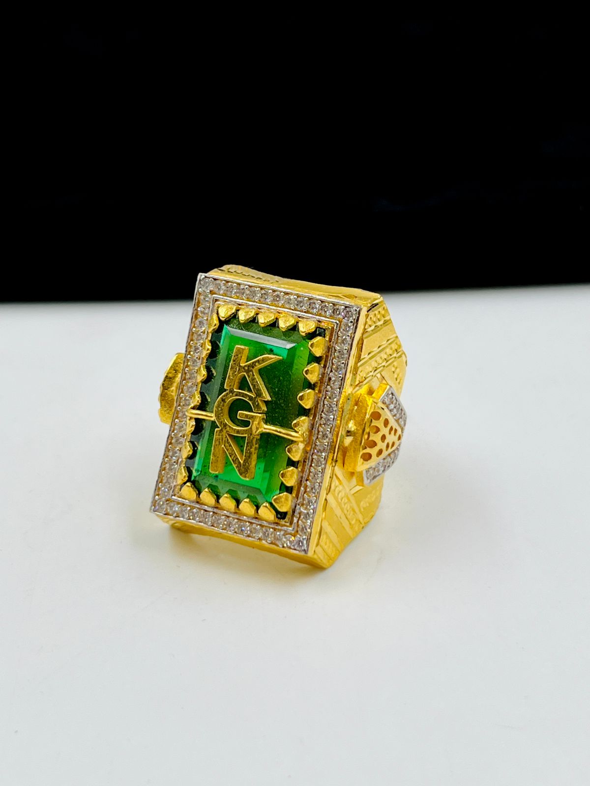 1 GRAM GOLD KGN RING FOR MEN DESIGN A-1064