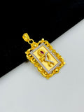 1 GRAM GOLD KRISHNA PENDANT FOR MEN DESIGN A-533