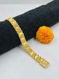 1 GRAM GOLD DDIAMOND BRACELET FOR MEN DESIGN A-382