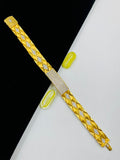 1 GRAM GOLD FORMING DIAMOND BRACELET FOR MEN DESIGN A-378
