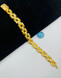 1 GRAM GOLD DIAMOND BRACELET FOR MEN DESIGN A-381