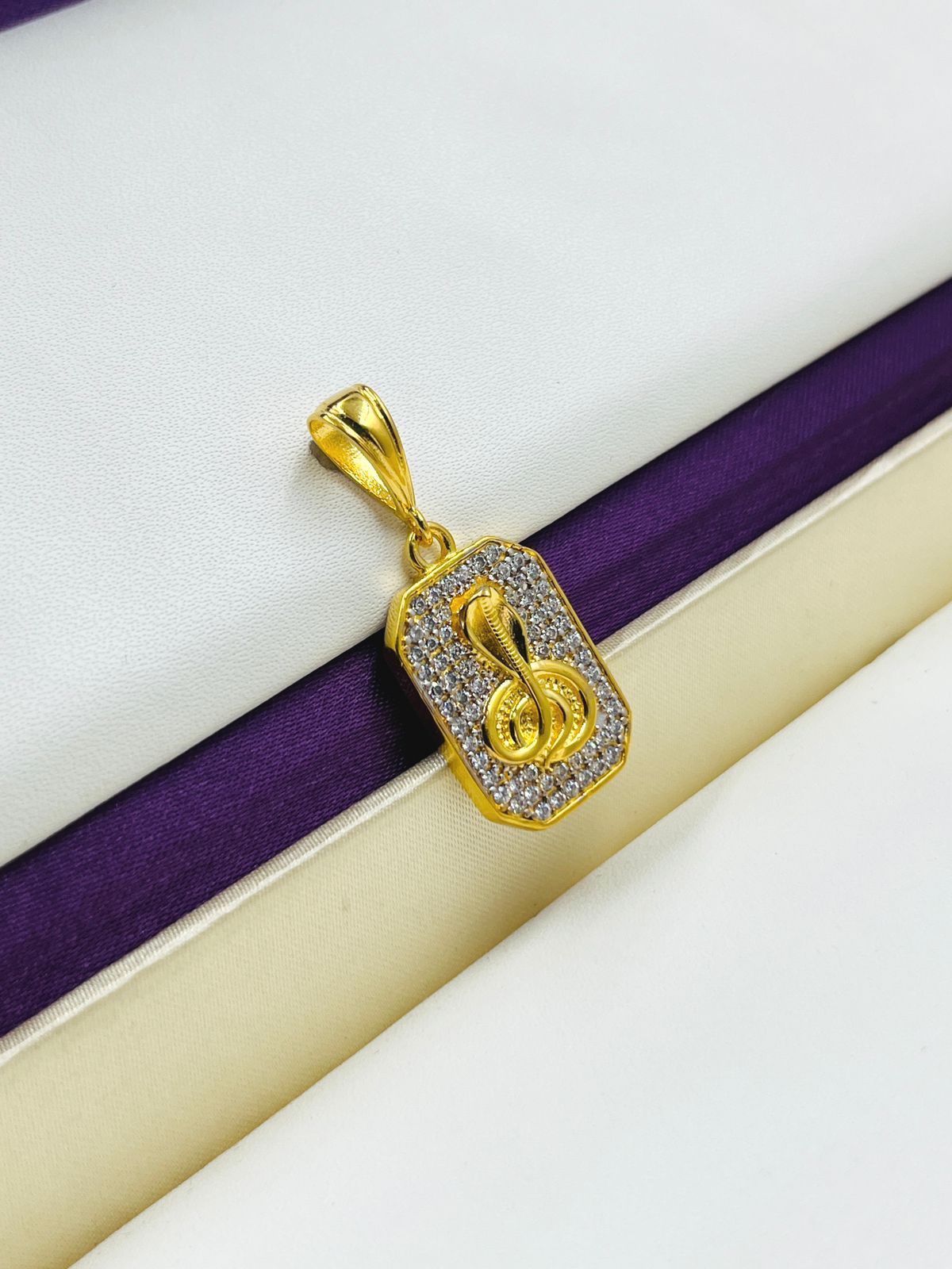 1 GRAM GOLD GOGA MAHARAJ PENDANT FOR MEN DESIGN A-540