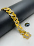 1 GRAM GOLD UNIQUE DIAMOND BRACELET FOR MEN DESIGN A-439