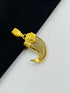 1 GRAM GOLD LION NAIL PENDANT FOR MEN DESIGN A-108