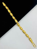 1 GRAM GOLD FORMING BRACELET FOR MEN DESIGN A-444