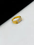 1 GRAM GOLD DIAMOND RING FOR MEN DESIGN A-1084