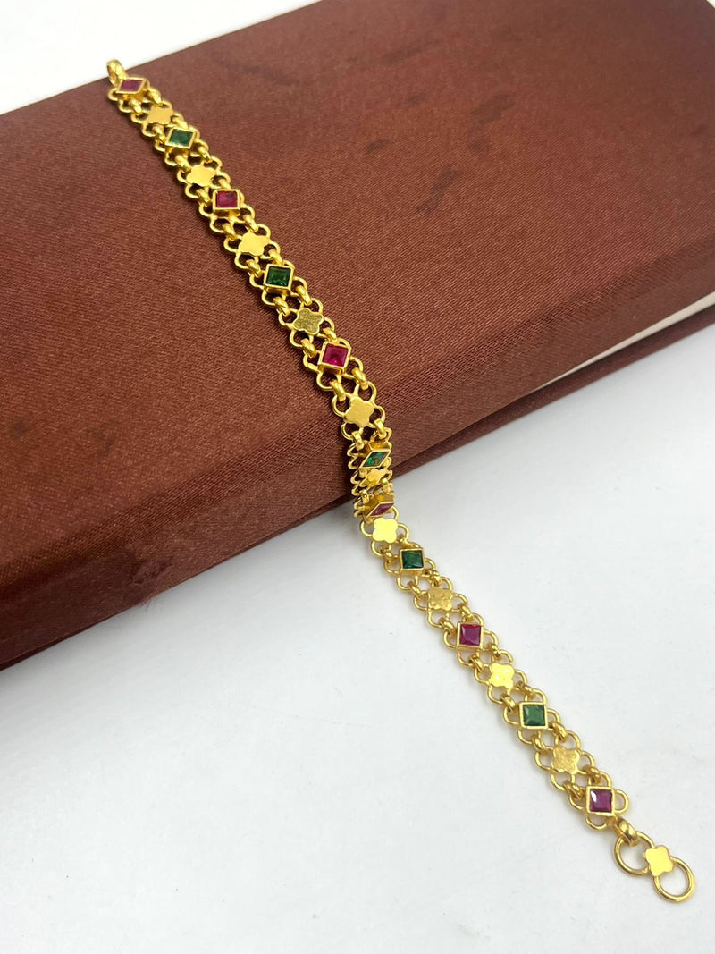 1 GRAM GOLD FORMING BRACELET FOR WOMEN DESIGN A-4