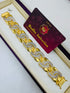 1 GRAM GOLD FORMING PRIMIYUM DIAMOND BRACELET FOR MEN DESIGN A-455