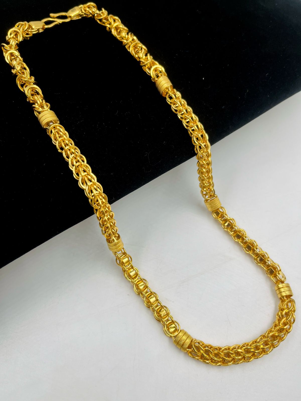 1 GRAM GOLD FORMING INDO CHAIN FOR MEN DESIGN A-297