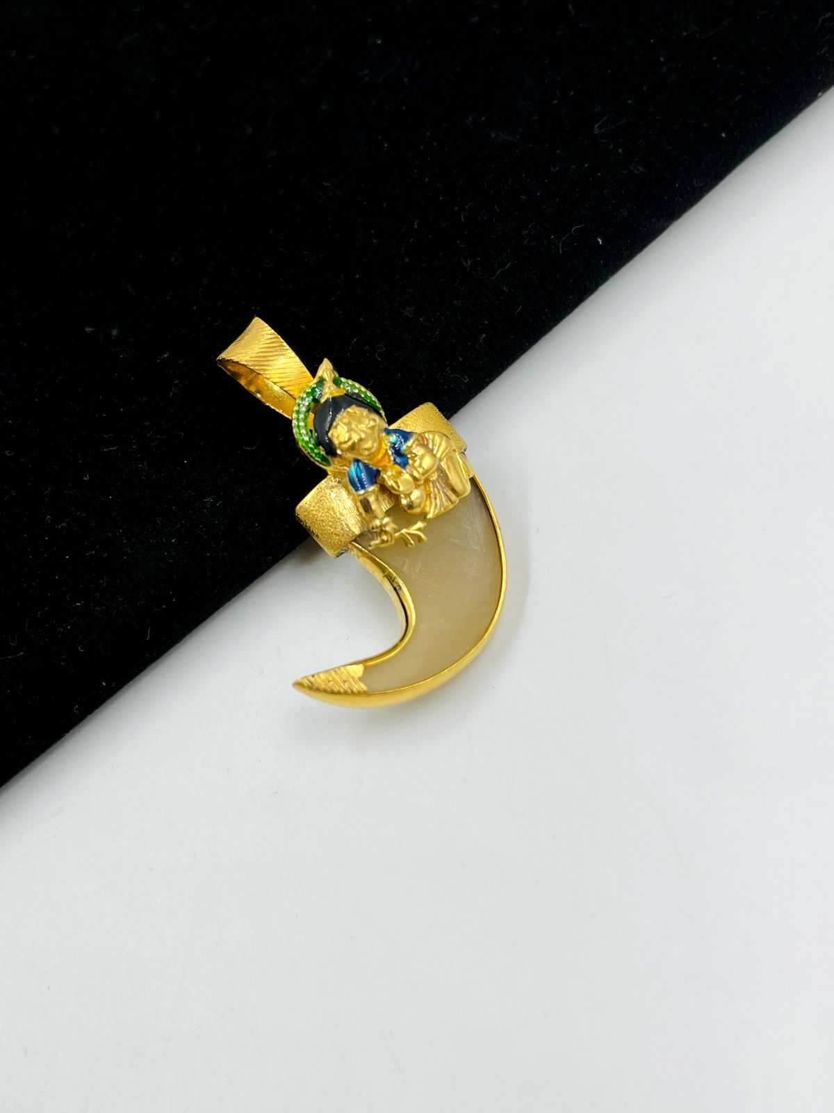 1 GRAM GOLD PLATING KRISHNA NAIL PENDANT FOR MEN DESIGN A-27