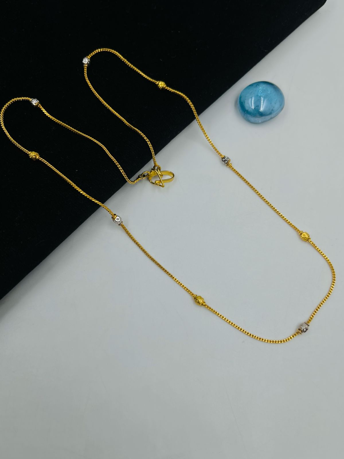1 GRAM GOLD LADIES CHAIN , WOMEN'S CHAIN FOR DESIGN A-8