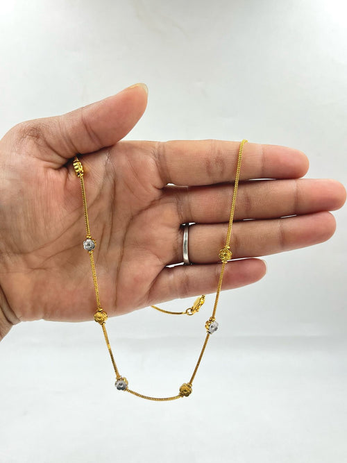 1 GRAM GOLD LADIES , WOMEN'S CHAIN FOR LEDIES CHAIN A-20