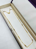 1 GRAM GOLD LADIES CHAIN , WOMEN'S CHAIN FOR WOMEN'S DESIGN A-14