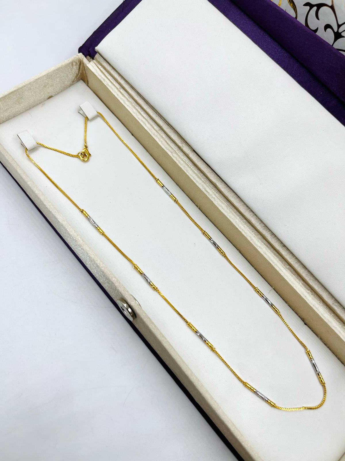 1 ग्राम गोल्ड लेडीज़ चेन, वूमेन चेन डिज़ाइन A-45