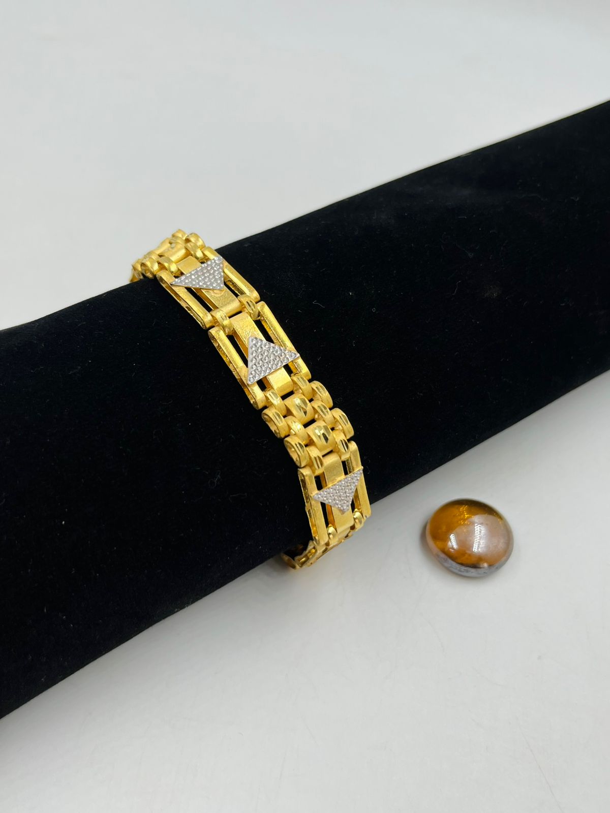 1 GRAM GOLD PASI BRACELET FOR MEN DESIGN A-471