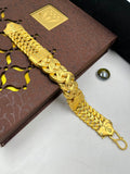 1 GRAM GOLD FORMING POKAL BRACELET FOR MEN DESIGN A-473