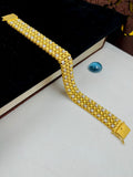 1 GRAM GOLD PASI BRACELET FOR MEN DESIGN A-477