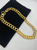 1 GRAM GOLD ROUND GOL KADI CHAIN FOR MEN DESIGN A-460