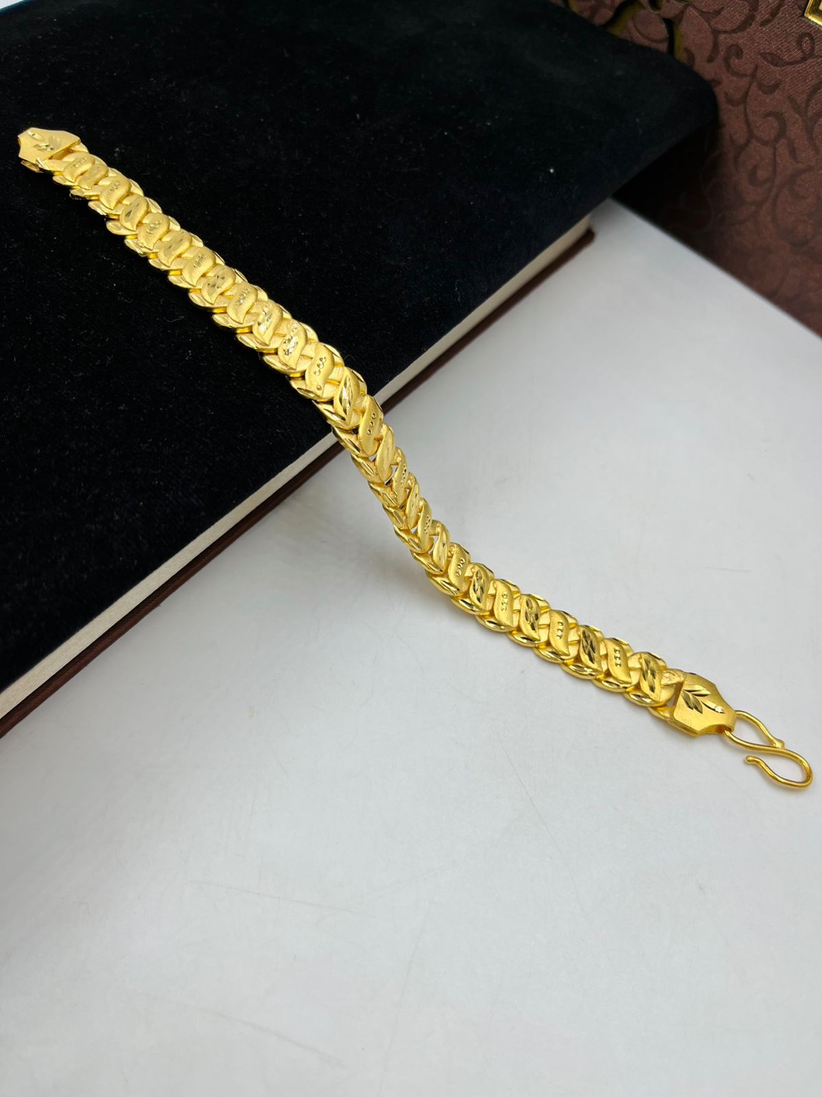 1 GRAM GOLD POKAL BRACELET FOR MEN DESIGN A2