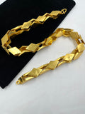1 GRAM GOLD SHAKARPARA NEW HEAVY CHAIN FOR MEN DESIGN A-494