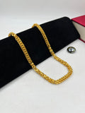 1 GRAM GOLD FORMING ROUND RING CHAIN FOR MEN DESIGN A-205