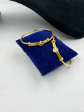 1 GRAM GOLD PLATED KITTY KADLI (BACHA KADLI) DESIGN A-35