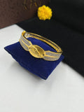 1 GRAM GOLD JAGUAR DIAMOND KADA FOR MEN DESIGN A-37