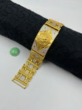 1 GRAM GOLD FORMING NEW LION BRACELET FOR MEN DESIGN A-308