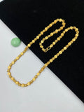 1 GRAM GOLD FLOWER DESIGN CHAIN FOR MEN DESIGN A-675